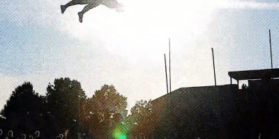 Blue White Weekly Football Promo